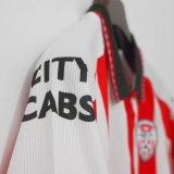 26-27 Derry City Home Fans Soccer Jersey (全广告)