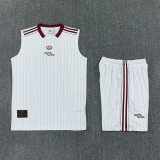 25-26 ARS White Tank top and shorts suit