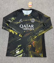 25-26 PSG Jordan Night Edition Long Sleeve Soccer Jersey (长袖)