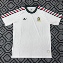 26-27 Mexico White Casual Edition Fans Training shirts (绿三叶)