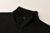 26-27 Germany Black Jacket Tracksuit #01
