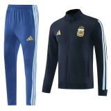 26-27 Argentina Royal blue Jacket Tracksuit #01