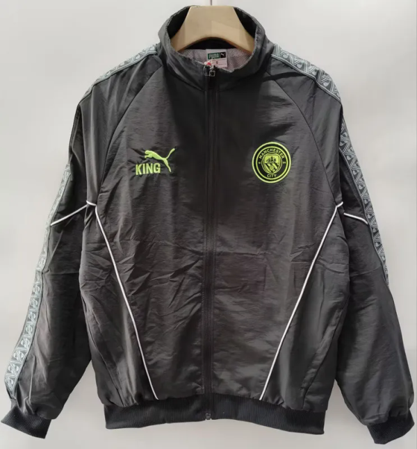26-27 Man City Dark gray Windbreaker