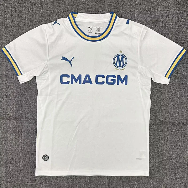 26-27 Marseille Home Fans Soccer Jersey