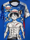 26-27 Japan Special Edition Training shirts (蓝白刀疤路飞)