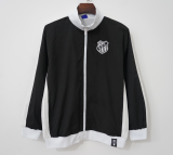 Santos FC Black White Windbreaker