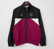 24-25 PSG Purple Black Windbreaker