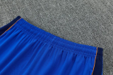 26-27 France Fancy blue Half Pull Tracksuit (半拉链)