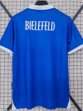 25-26 Bielefeld Blue 100th Anniversary Fans Soccer Jersey