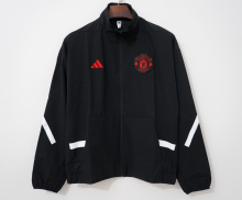 25-26 Man Utd Black Windbreaker
