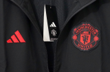 25-26 Man Utd Black Windbreaker
