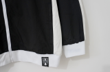 Santos FC Black White Windbreaker