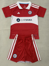26-27 Chicago Fire FC Home Kids Soccer Jersey