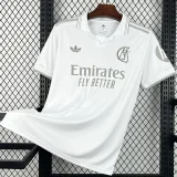 26-27 RMA White 125th Anniversary Fans Soccer Jersey (有领)