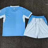 26-27 Man City Home Kids Soccer Jersey