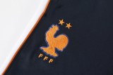 26-27 France White Half Pull Tracksuit (半拉链)