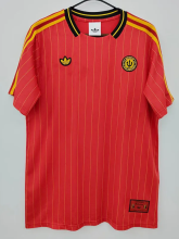 26-27 Belgium Red Casual Edition Fans Training shirts