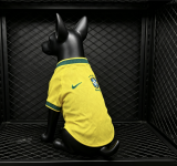 26-27 Brazil Home Pet Soccer Jersey