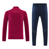 26-27 BAR Red Half Pull Tracksuit (半拉链)
