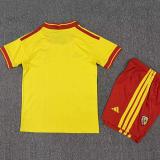 26-27 RC Lens Home Kids Soccer Jersey