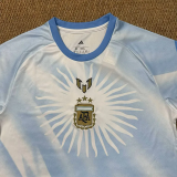 26-27 Argentina Blue White Training shirts