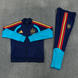 26-27 Spain Royal blue Jacket Tracksuit #02