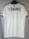 26-27 Benfica Beige White Fans Soccer Jersey