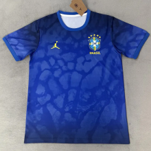 26-27 Brazil Blue Special Edition Training shirts (飞人标)