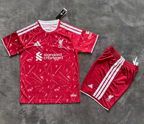 26-27 LIV Home Kids Soccer Jersey