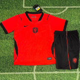 26-27 Netherlands Home Kids Soccer Jersey
