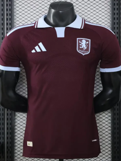 26-27 Aston Villa Home Player Version Soccer Jersey