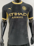 26-27 Man City Black Player Version Soccer Jersey