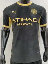26-27 Man City Black Player Version Soccer Jersey