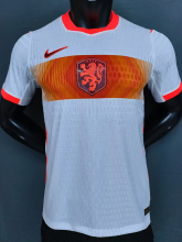 26-27 Netherlands Away Player Version Soccer Jersey
