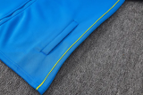 26-27 Brazil Lake blue Jacket Tracksuit #A26043