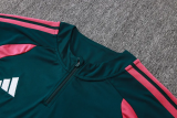 26-27 RMA Dark green Half Pull Tracksuit #B26044(半拉链)