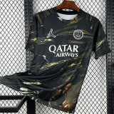 25-26 PSG Jordan Night Edition Print 2 Star Champions of Europe 26 Fans Soccer jersey