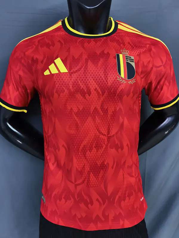 26-27 Belgium Home Player Version Soccer Jersey