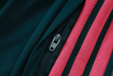 26-27 RMA Dark green Half Pull Tracksuit #B26044(半拉链)
