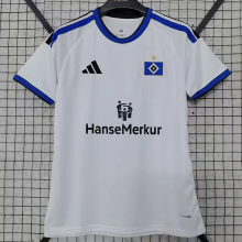 26-27 Hamburg SV White Fans Soccer Jersey