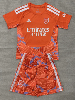 26-27 ARS Orange Goalkeeper Kids Soccer Jersey
