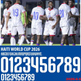 26-27 Haiti Blue Goalkeeper Fans Soccer Jersey