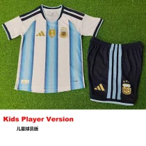 26-27 Argentina Home Kids Player Version Soccer Jersey (球员童装)