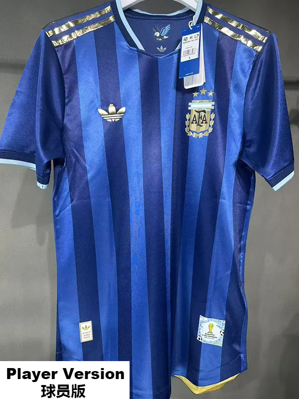 26-27 Argentina Blue Commemorate Edition Player Version Training shirts