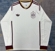 26-27 Spain Away Long Sleeve Soccer Jersey (长袖)