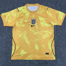 26-27 England Yellow Goalkeeper Fans Soccer Jersey