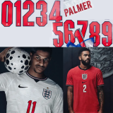 26-27 England Away Long Sleeve Player Version Soccer Jersey (长袖球员)
