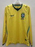26-27 Brazil Home Long Sleeve Soccer Jersey (长袖)