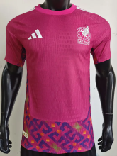 26-27 Mexico Pink Goalkeeper Player Version Soccer Jersey
