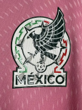 26-27 Mexico Pink Fans Goalkeeper Soccer Jersey